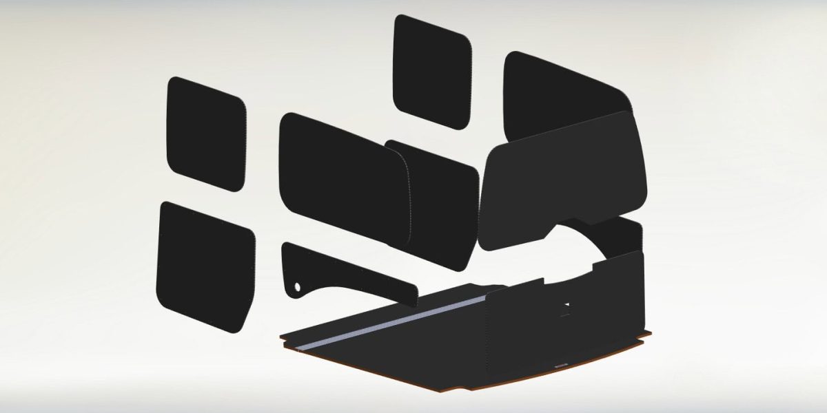 Volkswagen Caddy Max Van Flooring and Wall Panels